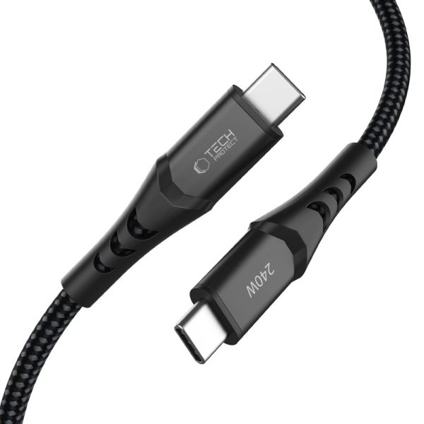 Καλώδιο Tech-Protect Ultraboost UB11T USB-C σε USB-C PD 240W 100cm - Black - Image 2