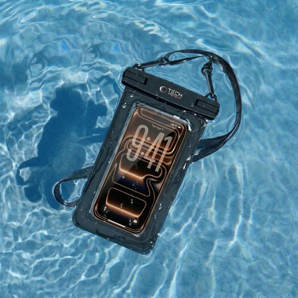 Αδιάβροχη Θήκη Κινητού Universal Tech-Protect UWC7 Floating 6.9" Black - Image 3
