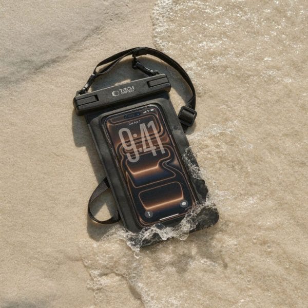 Αδιάβροχη Θήκη Κινητού Universal Tech-Protect UWC7 Floating 6.9" Black - Image 4