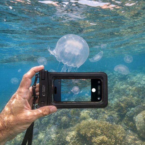 Αδιάβροχη Θήκη Κινητού Universal Tech-Protect UWC7 Floating 6.9" Black - Image 6