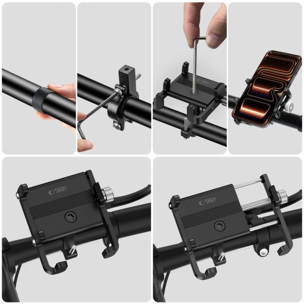 Βάση Κινητού Ποδηλάτου Tech-Protect V5 Handlebar & Stem Black - Image 5