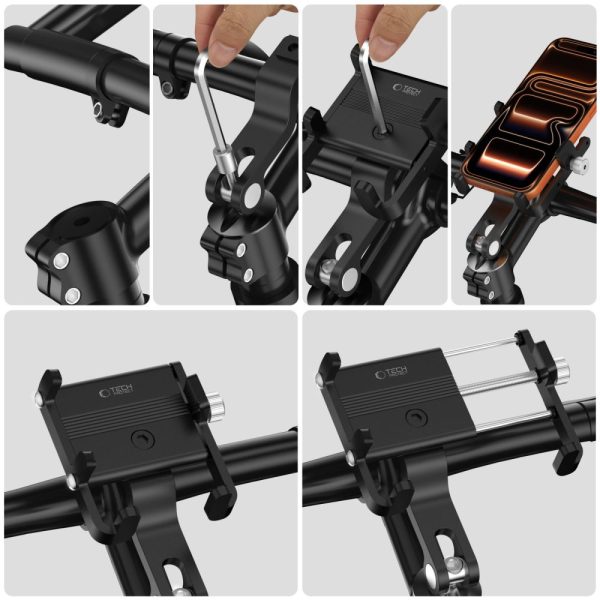 Βάση Κινητού Ποδηλάτου Tech-Protect V5 Handlebar & Stem Black - Image 6