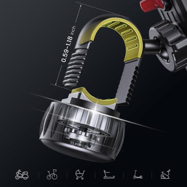 Βάση Ποδηλάτου και Μοτοσυκλέτας Tech-Protect V6 Universal - Black - Image 10