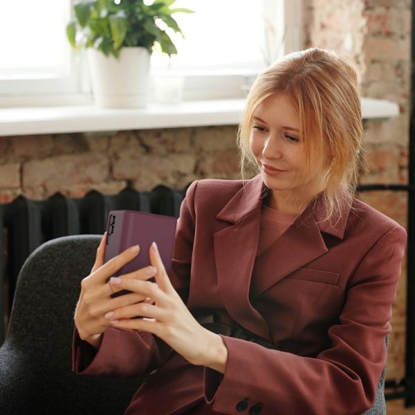 Θήκη Πορτοφόλι Samsung Galaxy A27 5G Tech-Protect Wallet Μπορντό - Image 8