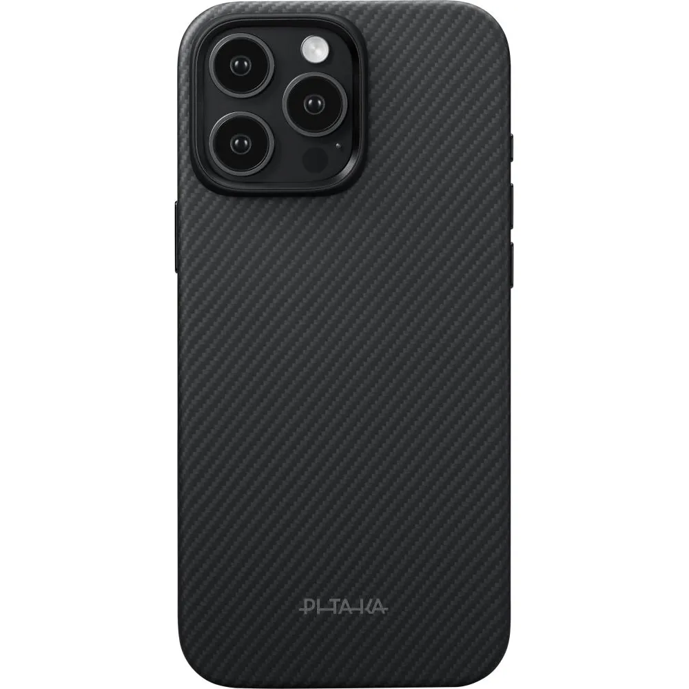 Θήκη iPhone 16 Pro Pitaka Summa Case Black / Grey - Image 3