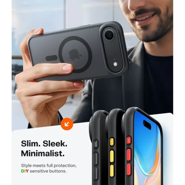 Θήκη iPhone Air Torras Guardian Magnetic Series Black - Image 7