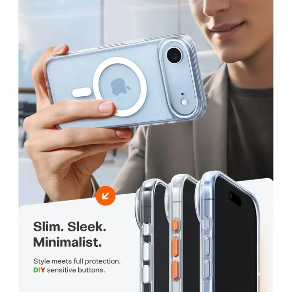 Θήκη iPhone Air Torras Guardian Magnetic Series Clear - Image 7