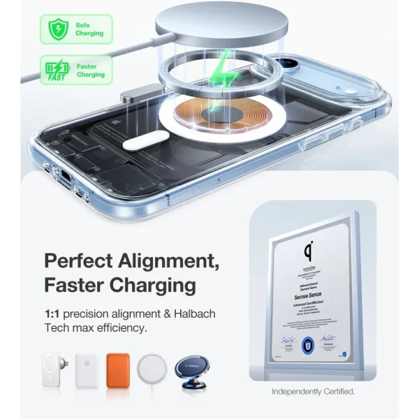 Θήκη iPhone Air Torras Guardian Magnetic Series Clear - Image 6