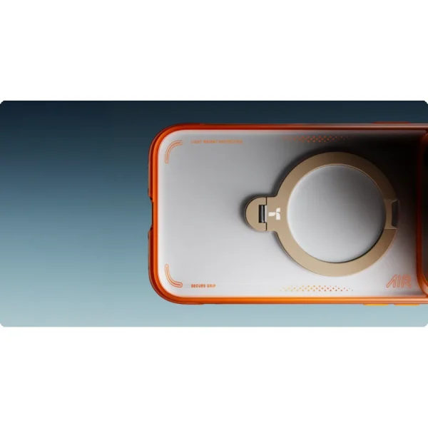 Θήκη iPhone 17 Pro Max Torras Ostand Spin Air Series 2026 με Stand Horizon Orange - Image 15
