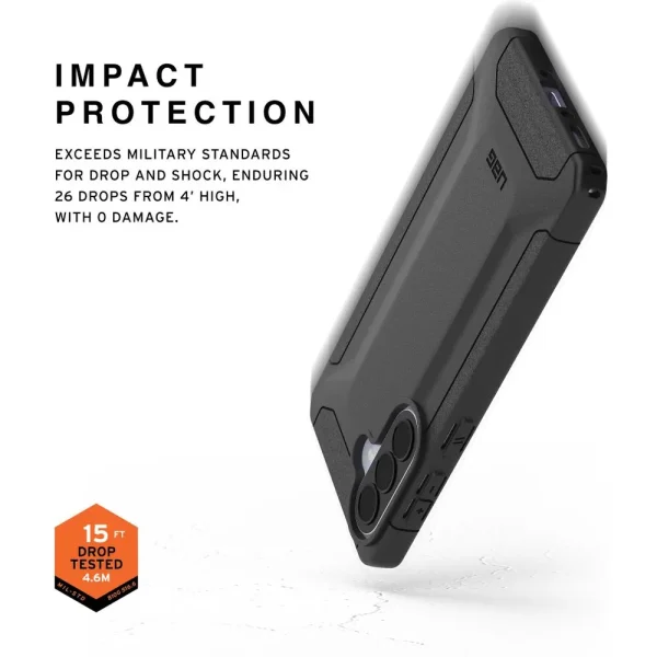 Θήκη Samsung Galaxy A37 5G UAG Scout Black - Image 5