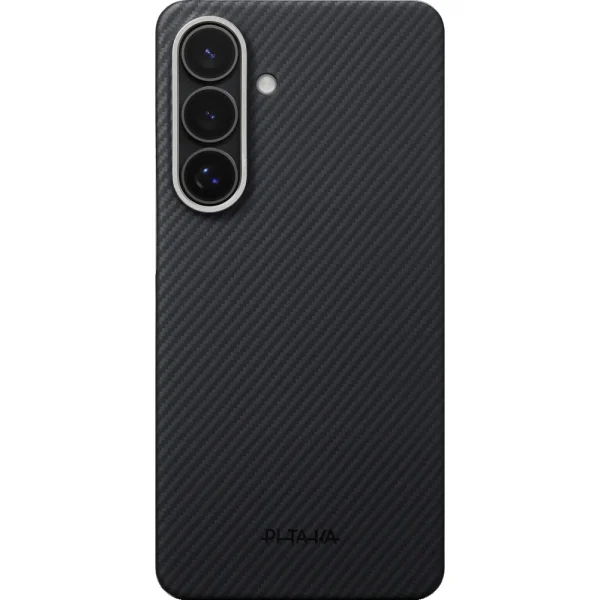 Θήκη Samsung Galaxy S26 Plus Pitaka Edge Case Black / Grey Twill - Image 11