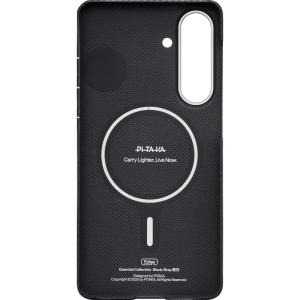 Θήκη Samsung Galaxy S26 Plus Pitaka Edge Case Black / Grey Twill - Image 7