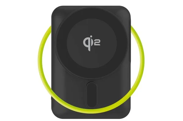 Mobile Origin 10000 mAh Qi2 TFT Display Semi-solid PowerBank PB19 - USB-C Cable Black