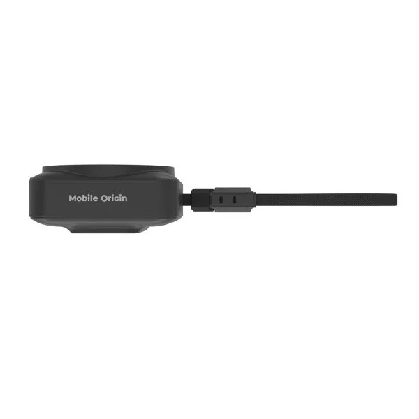 Mobile Origin 10000 mAh Qi2 TFT Display Semi-solid PowerBank PB19 - USB-C Cable Black