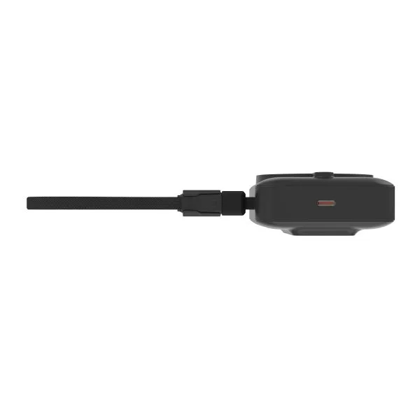 Mobile Origin 10000 mAh Qi2 TFT Display Semi-solid PowerBank PB19 - USB-C Cable Black