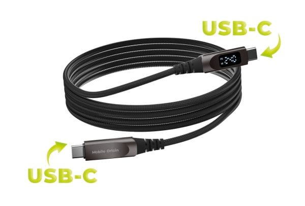Mobile Origin 240W Display Cable USB-C to USB-C 1.5m CB4