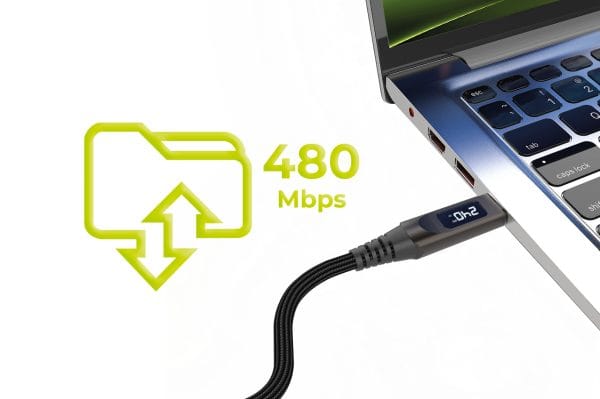 Mobile Origin 240W Display Cable USB-C to USB-C 1.5m CB4