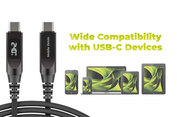Mobile Origin 240W Display Cable USB-C to USB-C 1.5m CB4