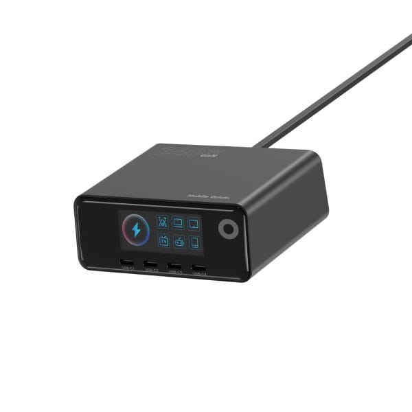 Mobile Origin 240W GaN Display Charger Hub PW39 - 4x USB-C + 2x USB-A
