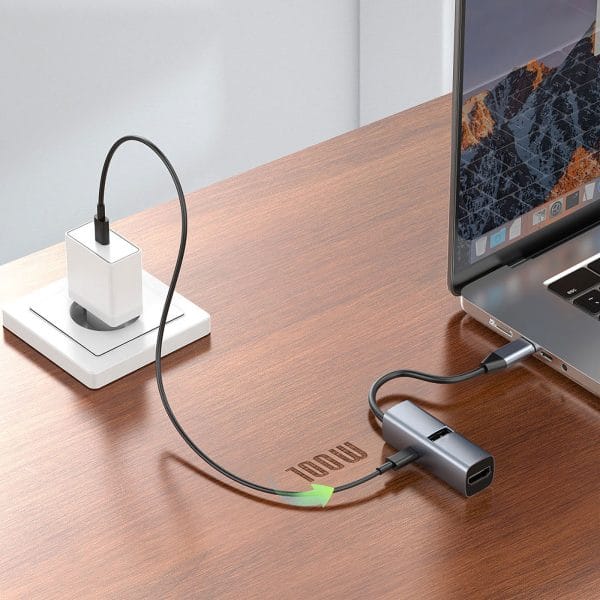 Mobile Origin 3in1 CompactHub HB1 - USB-A USB-C HDMI USB-C Cable