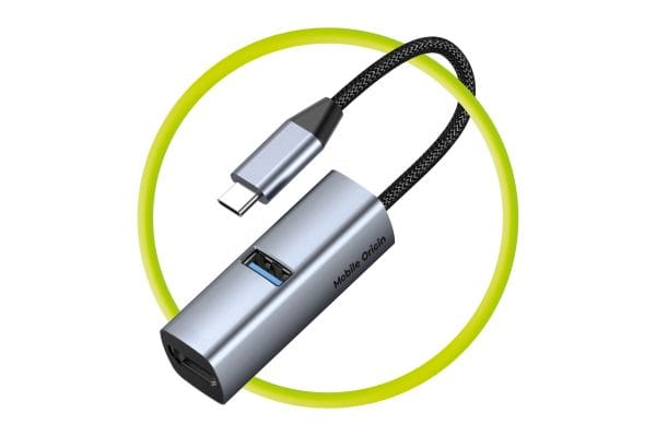 Mobile Origin 3in1 CompactHub HB1 - USB-A USB-C HDMI USB-C Cable