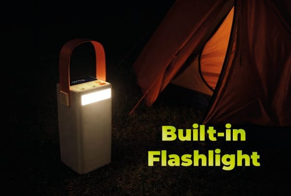 Mobile Origin 50000 mAh TFT Display & Flashlight PowerBank PB18 - 2x USB-C + 2x USB-A