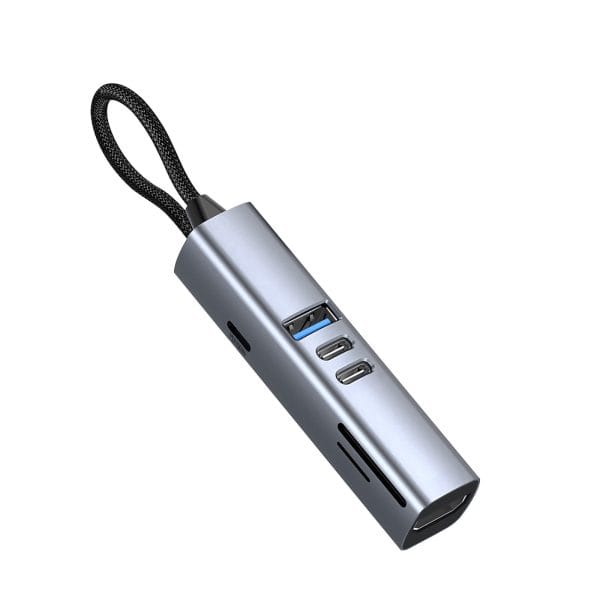 Mobile Origin 7in1 MultiHub HB2 - 3x USB-C USB-A HDMI TF/SD Cards USB-C Cable