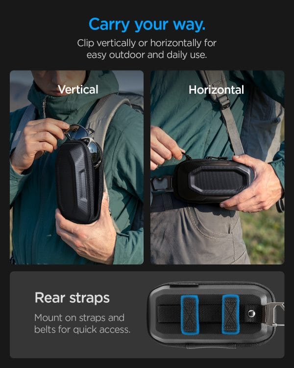Spigen Lock Fit Sunglasses Case black