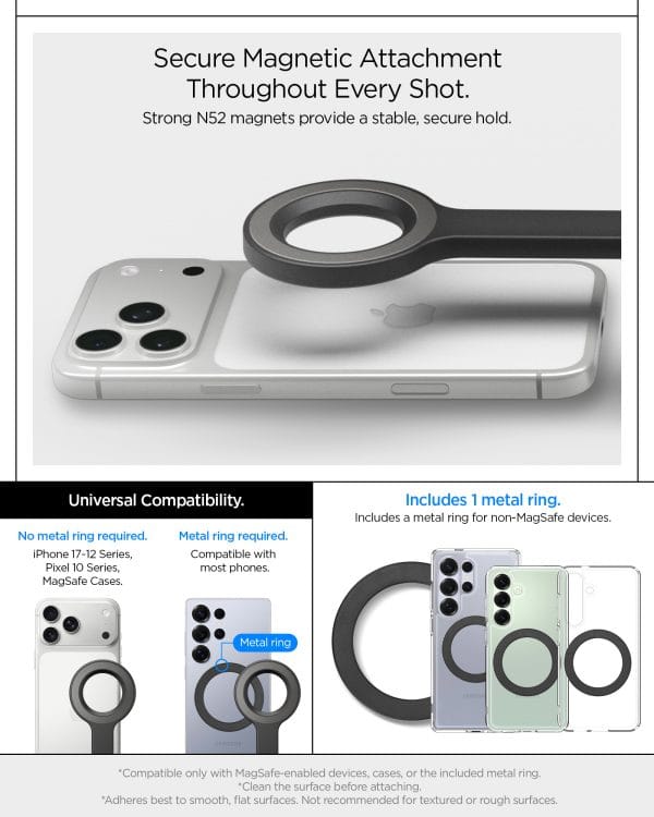 Spigen MagSafe Tripod Selfie Stick black