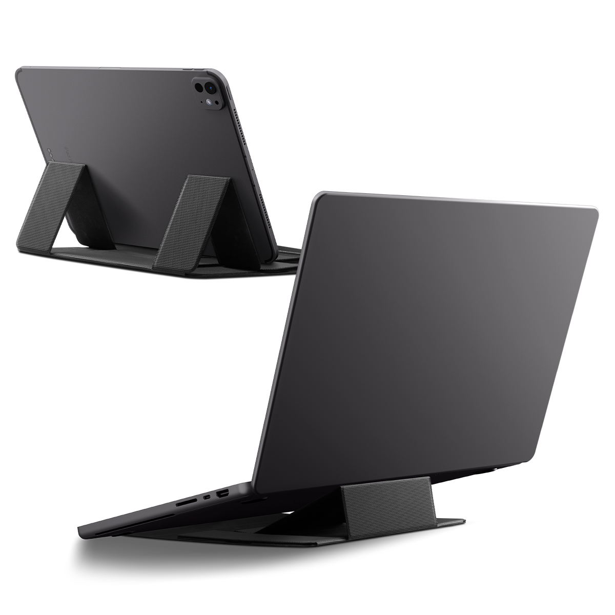 Βάση laptop και tablet Spigen LD201-S8 SlimFold Space Grey έως 16 ίντσες
