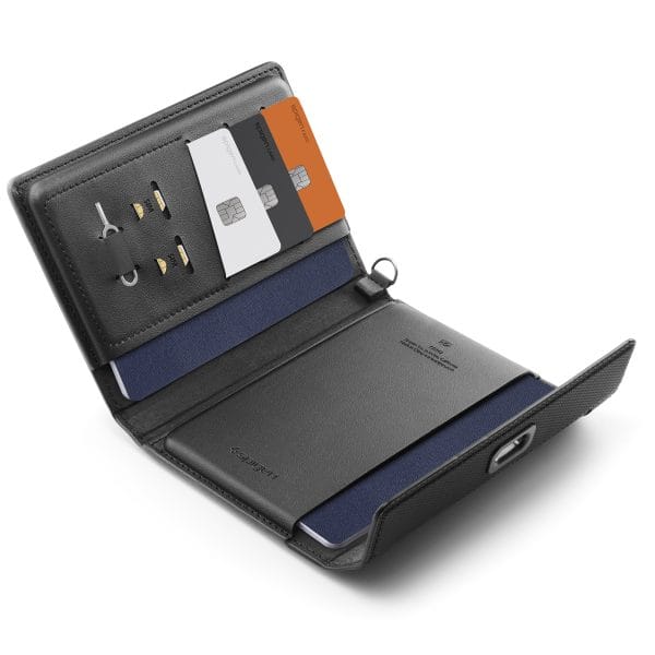 Spigen Universal Passport Holder with MagSafe Wallet black