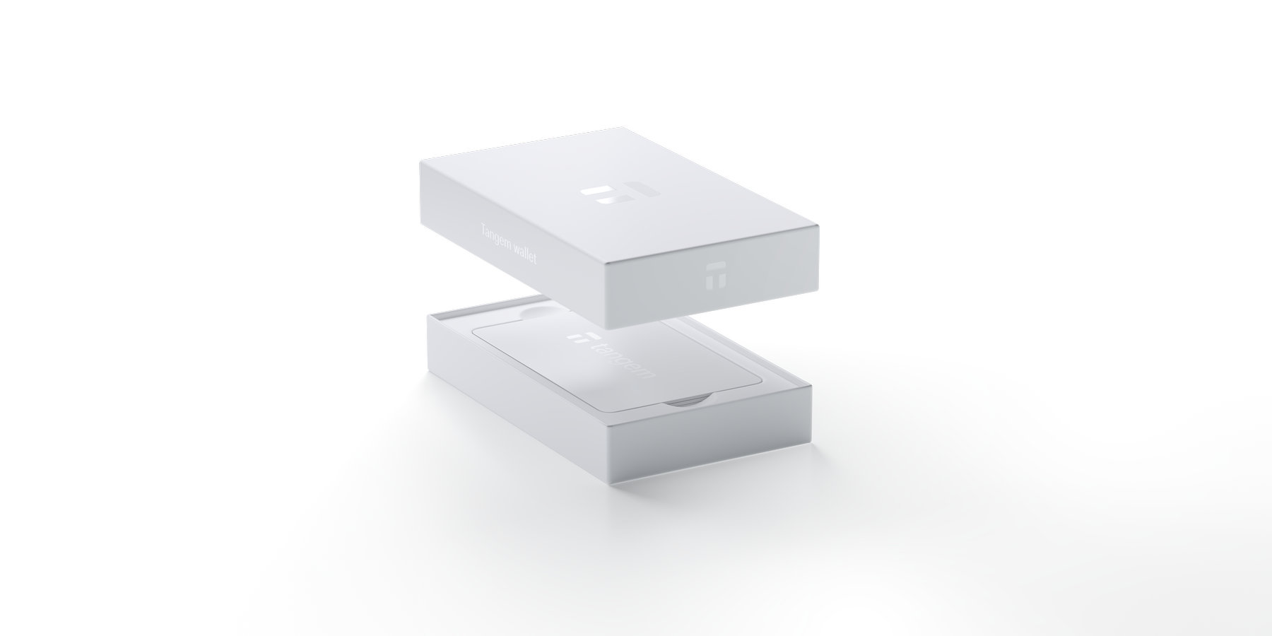 Tangem Wallet - 3-card set White Stealth