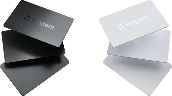 Tangem Wallet - 3-card set White Stealth