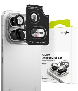 Προστασία Κάμερας Nothing Phone 4A Pro Ringke Camera Frame Protector 2-Pack Black