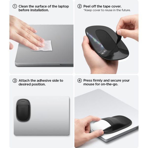 Θήκη Ποντικιού Laptop / Tablet Spigen LD220 Mouse Sleeve Black (APP11227) - Image 16