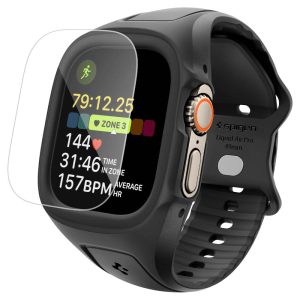 Λουράκι με θήκη Apple Watch Ultra 49mm Spigen Liquid Air Pro Black