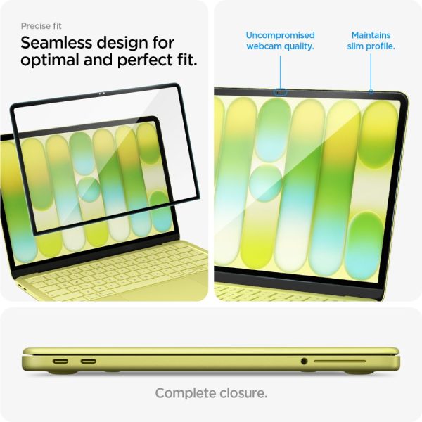Τζάμι Προστασίας MacBook Neo 13 2026 A3404 Spigen Glas.TR Slim FC Black (AGL11669) - Image 9