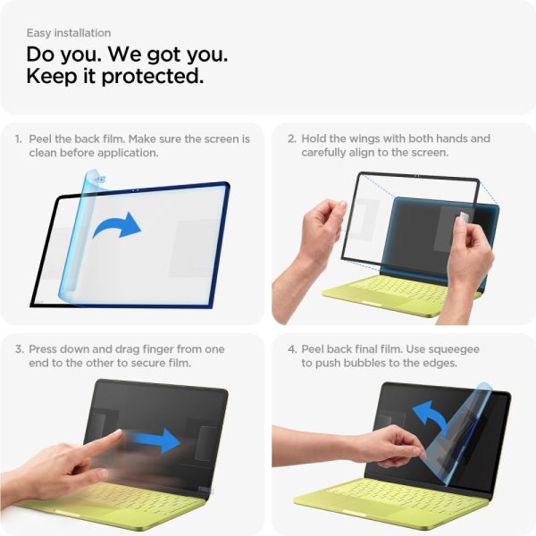 Τζάμι Προστασίας MacBook Neo 13 2026 A3404 Spigen Glas.TR Slim FC Black (AGL11669) - Image 10