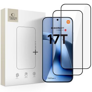 Τζάμι Προστασίας Xiaomi 17T Tech-Protect Glass Fit+ 2-Pack Black
