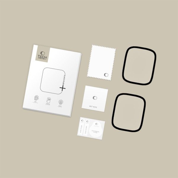 Προστασία Οθόνης Xiaomi Redmi Watch 6 Tech-Protect Glass Flex+ 2-Pack Black - Image 5