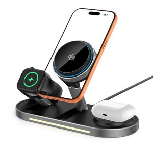 Ασύρματος φορτιστής 3 σε 1 Tech-Protect A51 ArcticBoost MagSafe Qi2.2 25W Black