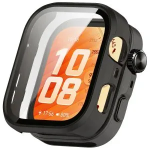 Θήκη με τζάμι Huawei Watch Fit 5 Pro Tech-Protect Defense Black
