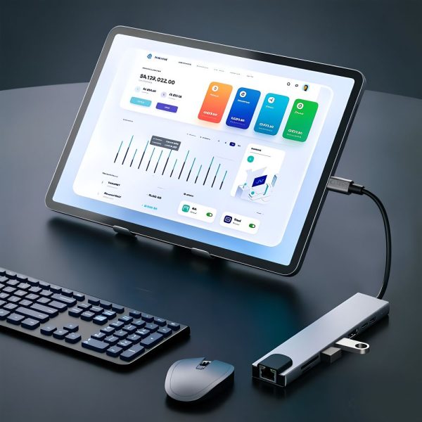 Hub Adapter USB-C Tech-Protect HB09 8 σε 1 HDMI 4K 60Hz PD100W RJ45 Space Grey - Image 12