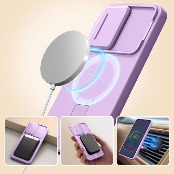 Θήκη Samsung Galaxy A57 5G Tech-Protect Kevlar Aura MagSafe Violet - Image 4