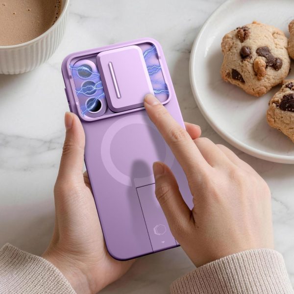 Θήκη Samsung Galaxy A57 5G Tech-Protect Kevlar Aura MagSafe Violet - Image 5