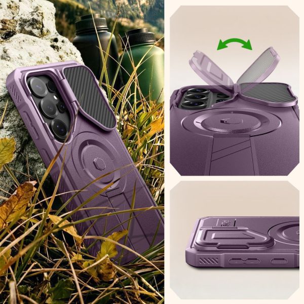 Θήκη Samsung Galaxy S26 Ultra Tech-Protect Kevlar MagSafe 2-Set Violet - Image 5
