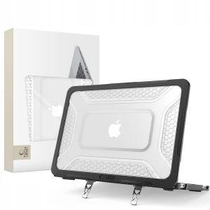 Θήκη MacBook Neo 13 2026 Tech-Protect Kevlar Pro Matte Black Clear