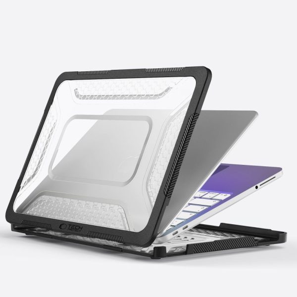 Θήκη MacBook Neo 13 2026 Tech-Protect Kevlar Pro Matte Black / Clear - Image 6