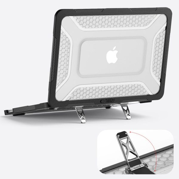 Θήκη MacBook Neo 13 2026 Tech-Protect Kevlar Pro Matte Black / Clear - Image 7