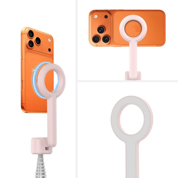 Selfie Stick Τρίποδο Tech-Protect L10S MagSafe Bluetooth Pink/Grey - Image 8